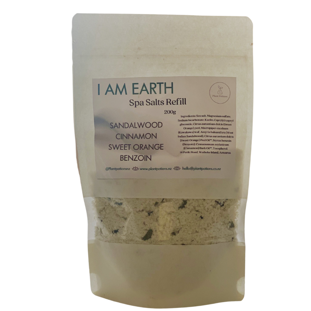 I AM EARTH Spa Salts Refill 200g