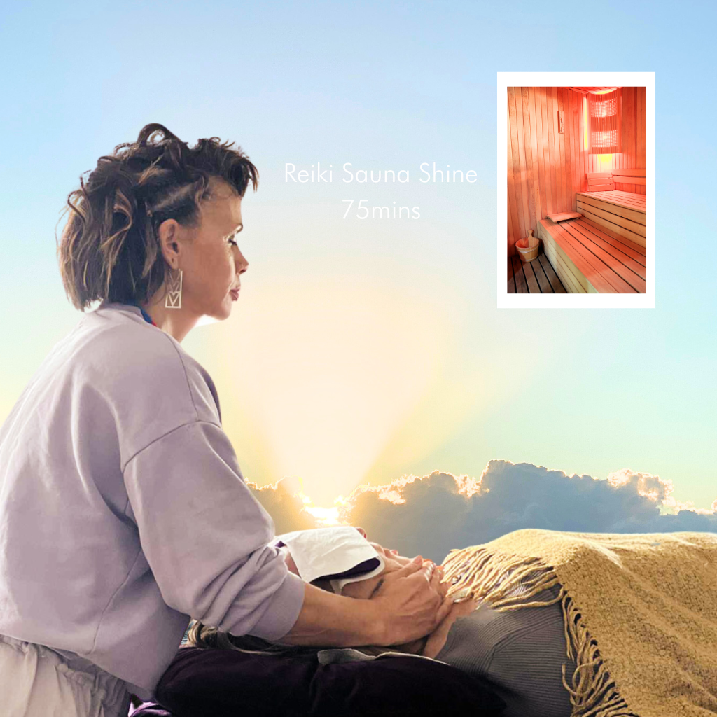 Reiki Sauna Shine | Reiki + Infrared Sauna 75mins