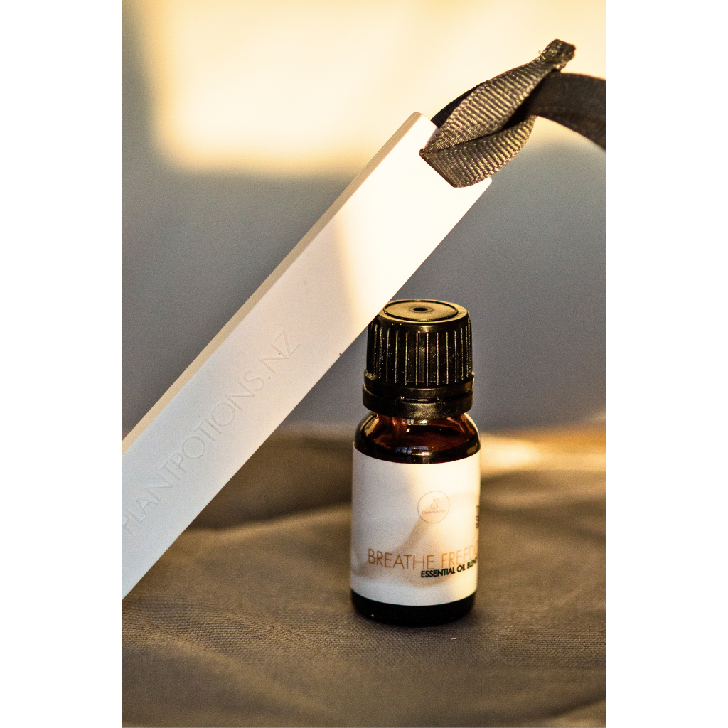 sinus relief essential oil with stick diffuser
