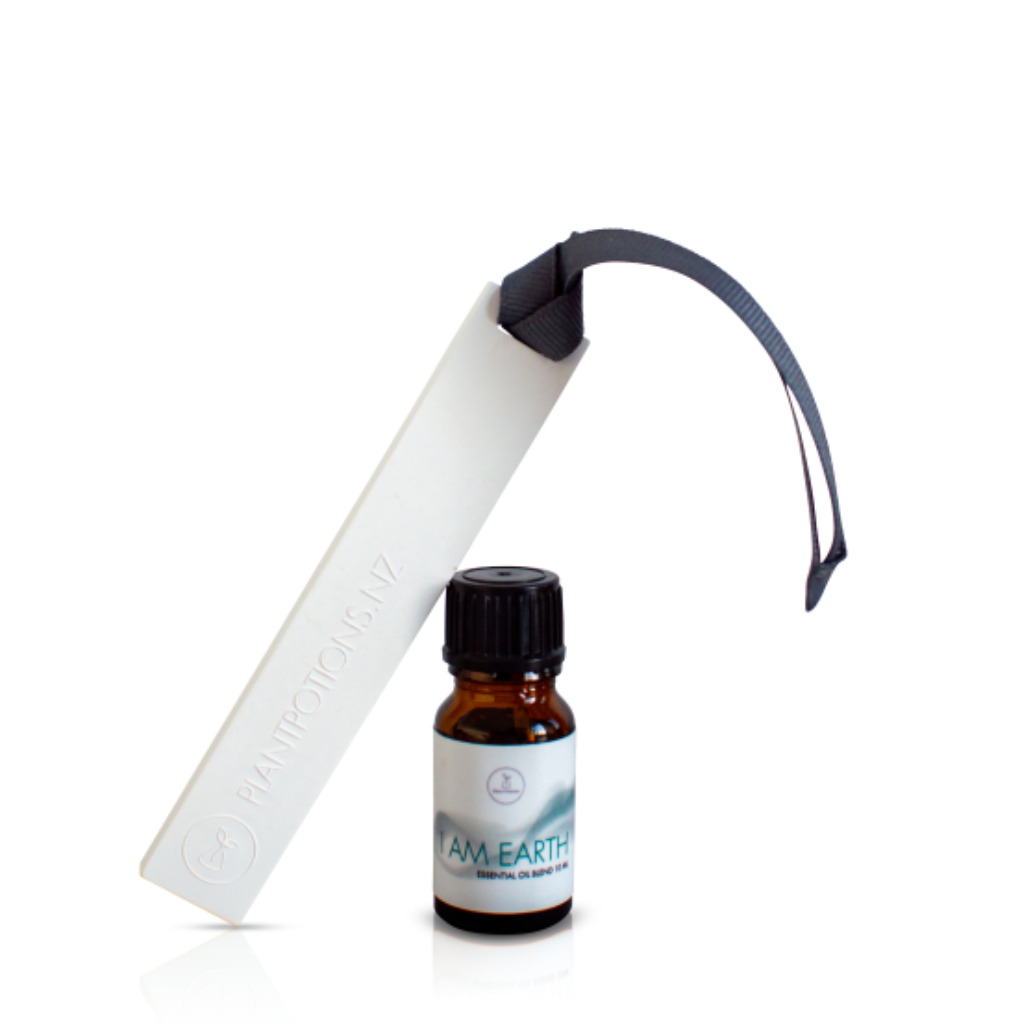 earth essential oil with stick diffuser